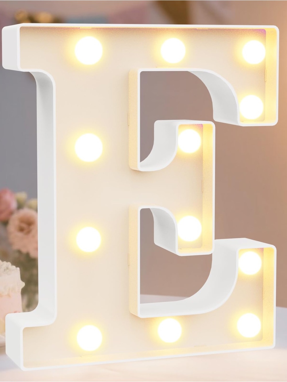 Marquee Light Letter "E" - White LED
